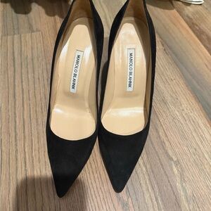 Manolo Blahnik Classic Black Heels